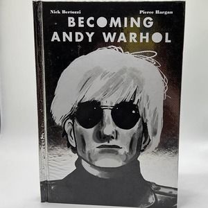 Becoming Andy Warhol Hardback Book